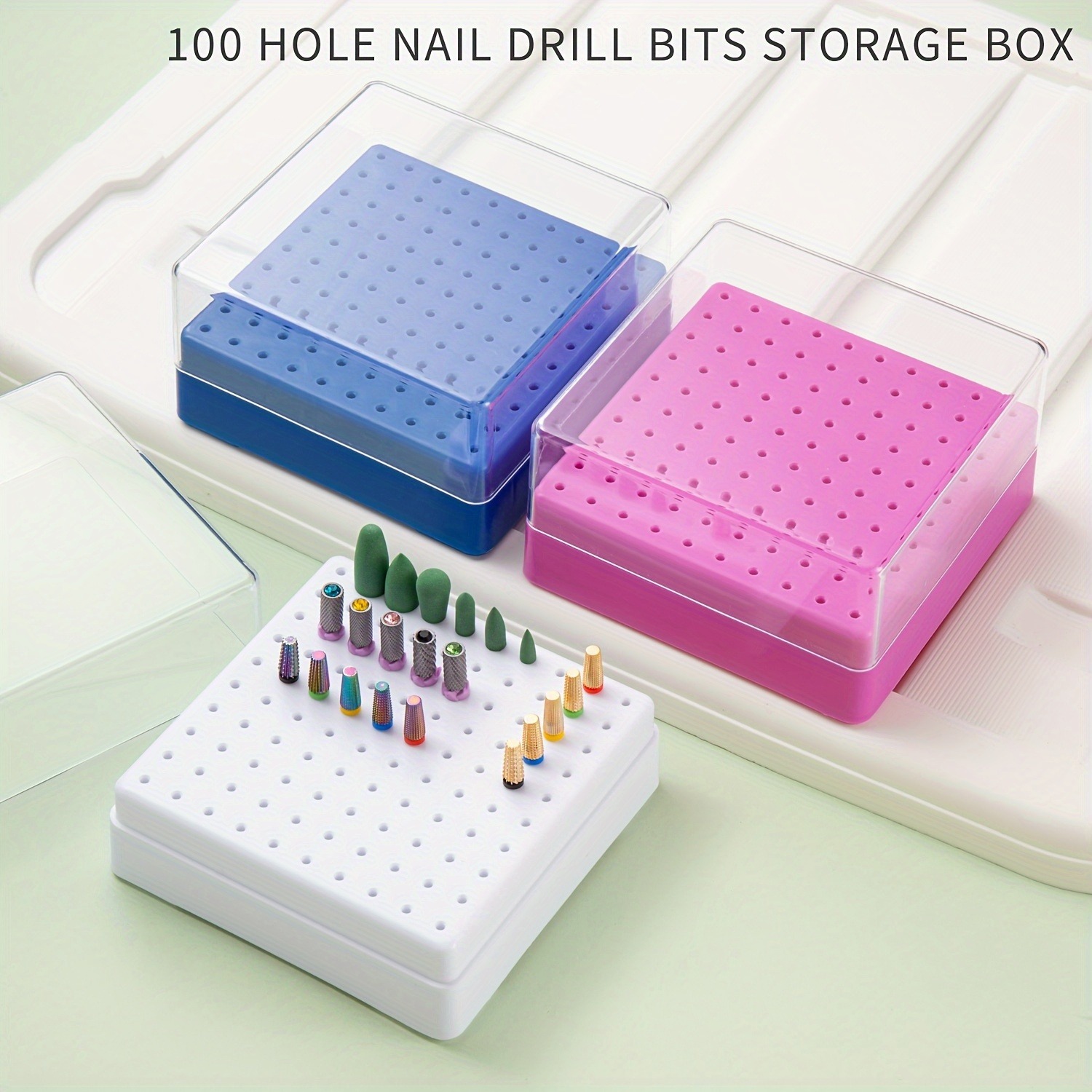 30/100 furos 1 peça de vários  - Nail Drill Machine avaliação e preço