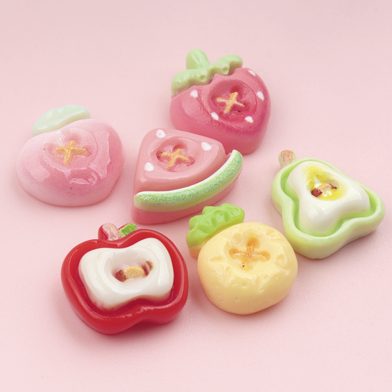 50/500 pçs mini simulado fruta - Nail Art Ombre avaliação e preço