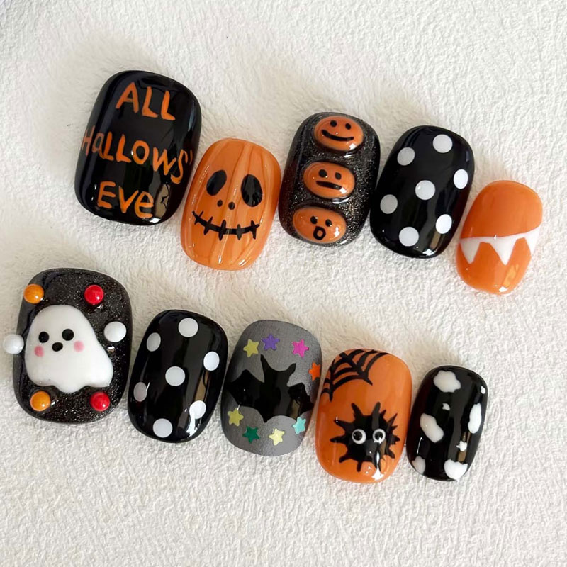 10 Peças de Unhas Postiças de  - Nail Art Press On avaliação e preço