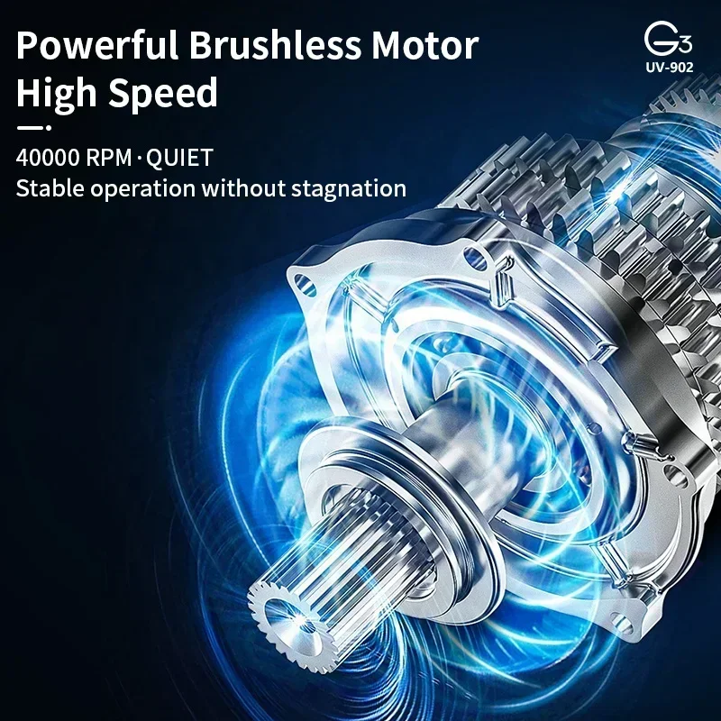 Oxxi UV G3 40000 rpm Motor sem - Nail Drill Machine avaliação e preço